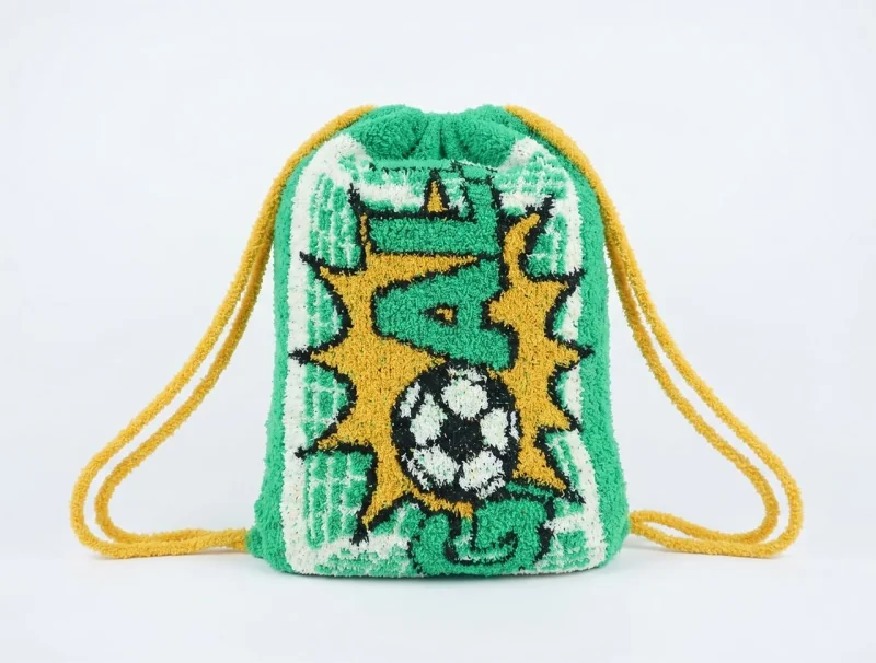 Football element Knitted Blanket Soft and Skin Friendly Portable Factory Direct Sales Accepting Customization ZQZX
