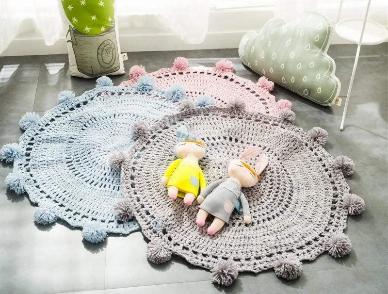 pure-color-cute-hand-woven-multicolor-home-soft-upholstery-mat