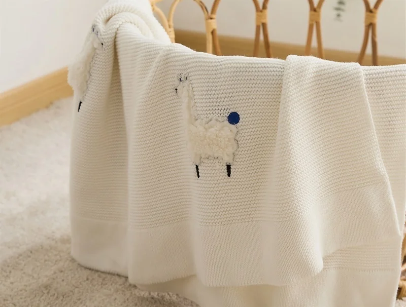 custom-soft-100-cotton-plain-knit-baby-organic-blanket-xysx