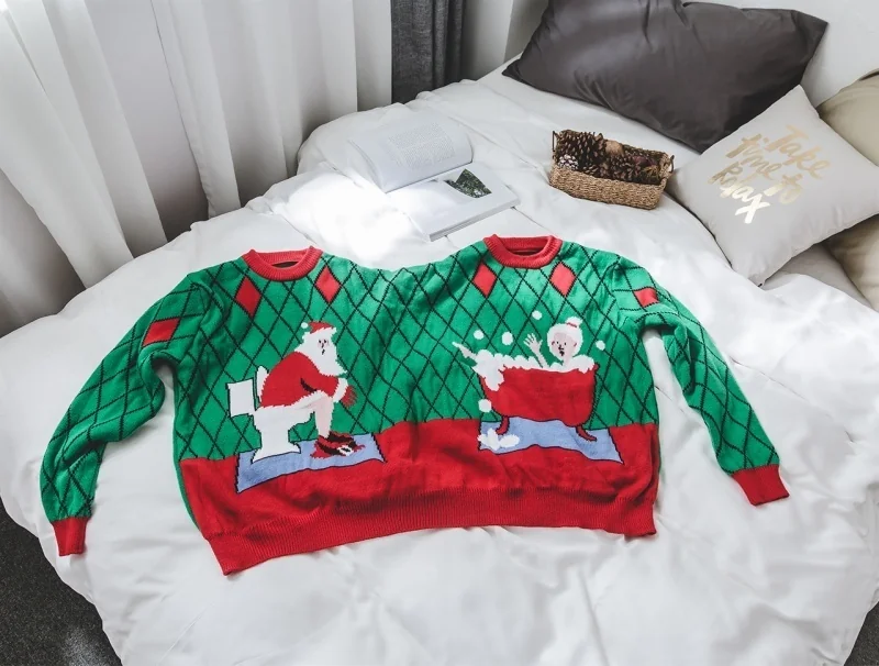 christmas-ugly-sweater-couples-must-have-santa-claus-customized-home-suit-dress-up-super-soft-double-suit